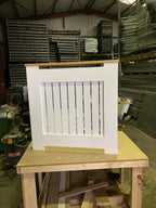 Made to Measure Radiator Cover with Oak Top | Bespoke Cabinet