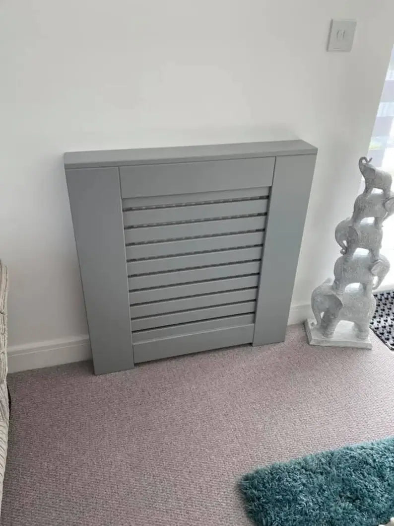 Bespoke Grey Radiator Cover – Made to Measure