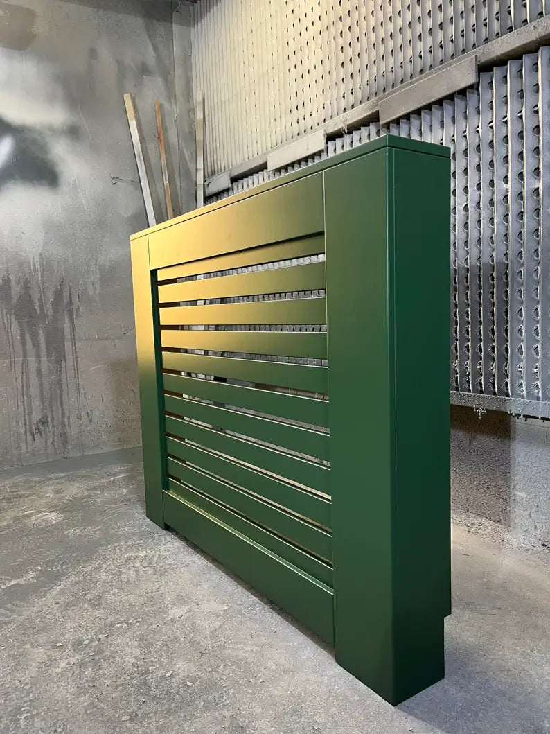 Beverly Green Radiator Cover – Made to Measure | Farrow & Ball Inspired