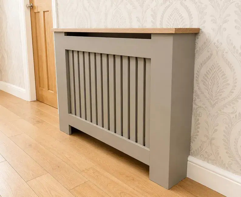 Bespoke Made to Measure Radiator Cover – Handmade Vertical Block MDF Cabinet